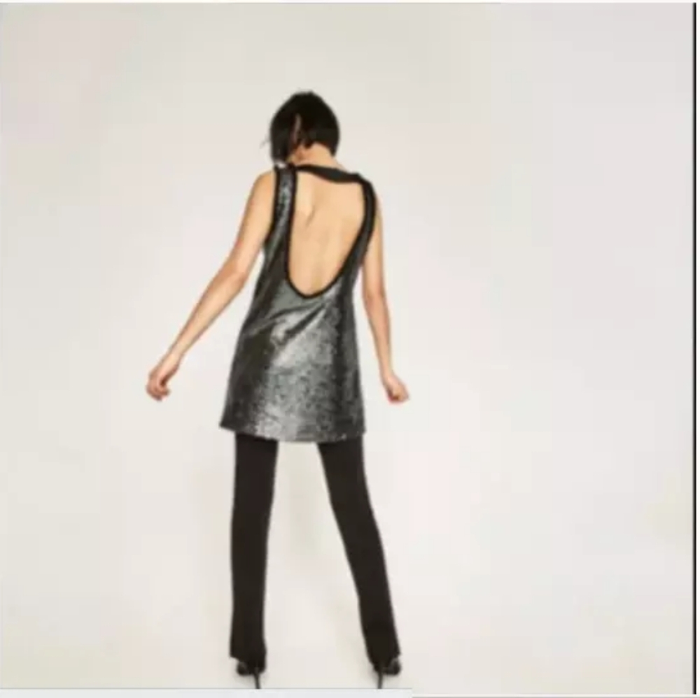 Zara Mini Shift Dress - Picture 4 of 13